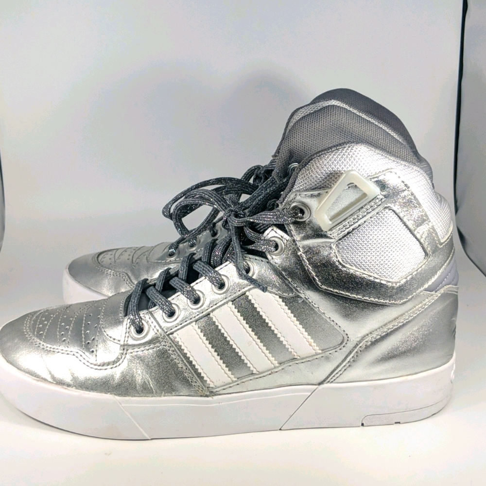 Adidas Neo Metallic High Top Sneakers - Picture 3 of 7